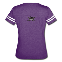 Character #33 Women’s Vintage Sport T-Shirt - vintage purple/white