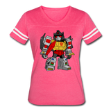 Character #33 Women’s Vintage Sport T-Shirt - vintage pink/white