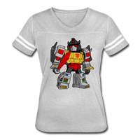 Character #33 Women’s Vintage Sport T-Shirt - heather gray/white