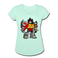 Character #33 Women's Tri-Blend V-Neck T-Shirt - mint