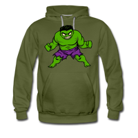 Character #35 Men’s Premium Hoodie - olive green