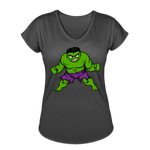 Character #35 Women's Tri-Blend V-Neck T-Shirt - deep heather