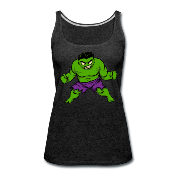 Character #35 Women’s Premium Tank Top - charcoal gray