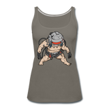Character #36 Women’s Premium Tank Top - asphalt gray