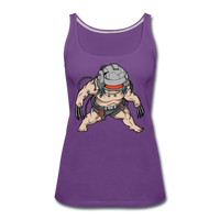 Character #36 Women’s Premium Tank Top - purple