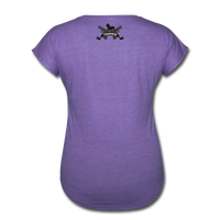 Character #36 Women's Tri-Blend V-Neck T-Shirt - purple heather