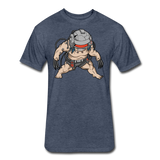 Character #36 Fitted Cotton/Poly T-Shirt by Next Level - heather navy