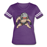 Character #36 Women’s Vintage Sport T-Shirt - vintage purple/white