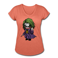 Character #37 Women's Tri-Blend V-Neck T-Shirt - heather bronze