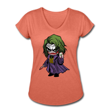 Character #37 Women's Tri-Blend V-Neck T-Shirt - heather bronze