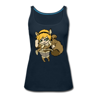 Character #39 Women’s Premium Tank Top - deep navy