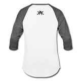 Character #41 Baseball T-Shirt - white/charcoal