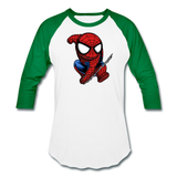 Character #41 Baseball T-Shirt - white/kelly green