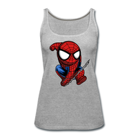 Character #41 Women’s Premium Tank Top - heather gray