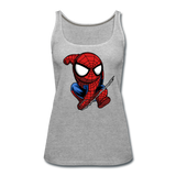 Character #41 Women’s Premium Tank Top - heather gray