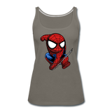 Character #41 Women’s Premium Tank Top - asphalt gray