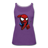 Character #41 Women’s Premium Tank Top - purple