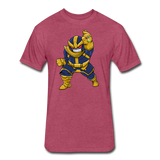 Character #42 Fitted Cotton/Poly T-Shirt by Next Level - heather burgundy