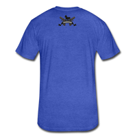 Character #42 Fitted Cotton/Poly T-Shirt by Next Level - heather royal