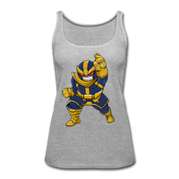 Character #42 Women’s Premium Tank Top - heather gray