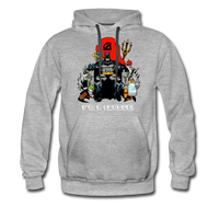 Character #43 Men’s Premium Hoodie - heather gray