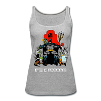 Character #43 Women’s Premium Tank Top - heather gray