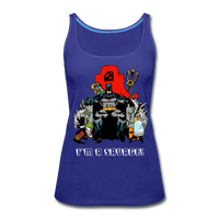 Character #43 Women’s Premium Tank Top - royal blue