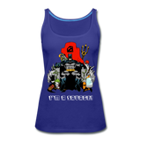 Character #43 Women’s Premium Tank Top - royal blue