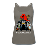 Character #43 Women’s Premium Tank Top - asphalt gray