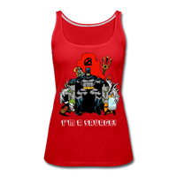 Character #43 Women’s Premium Tank Top - red