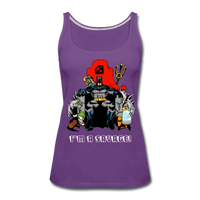 Character #43 Women’s Premium Tank Top - purple