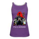 Character #43 Women’s Premium Tank Top - purple