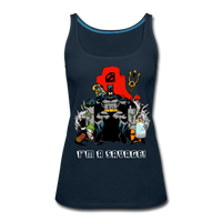 Character #43 Women’s Premium Tank Top - deep navy