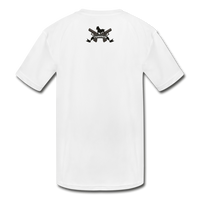Character #43 Kids' Moisture Wicking Performance T-Shirt - white