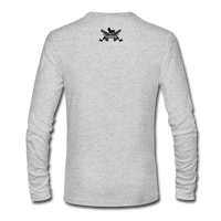 Character #44 Men's Long Sleeve T-Shirt by Next Level - heather gray