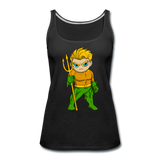 Character #44 Women’s Premium Tank Top - black