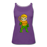 Character #44 Women’s Premium Tank Top - purple