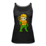 Character #44 Women’s Premium Tank Top - charcoal gray