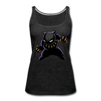 Character #45 Women’s Premium Tank Top - charcoal gray