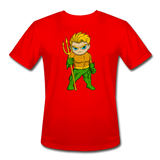Character #44 Men’s Moisture Wicking Performance T-Shirt - red