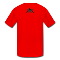 Character #44 Kids' Moisture Wicking Performance T-Shirt - red