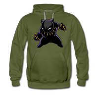 Character #45 Men’s Premium Hoodie - olive green