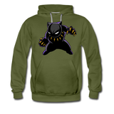 Character #45 Men’s Premium Hoodie - olive green