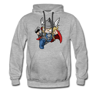 Character #47 Men’s Premium Hoodie - heather gray