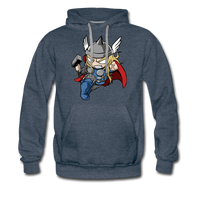 Character #47 Men’s Premium Hoodie - heather denim