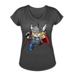 Character #47 Women's Tri-Blend V-Neck T-Shirt - deep heather