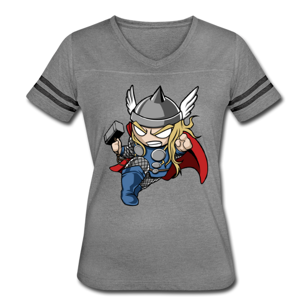 Character #47 Women’s Vintage Sport T-Shirt - heather gray/charcoal