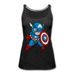 Character #48 Women’s Premium Tank Top - charcoal gray