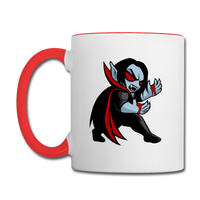 Character #49 Contrast Coffee Mug - white/red