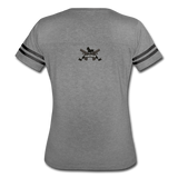 Character #49 Women’s Vintage Sport T-Shirt - heather gray/charcoal